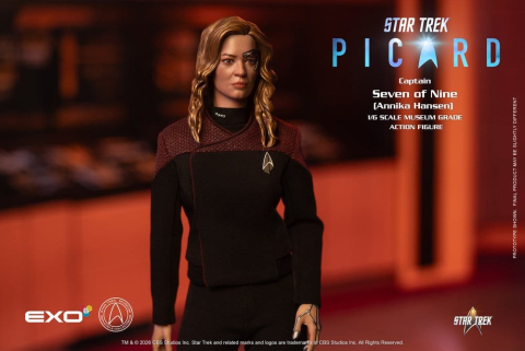 Star Trek: Picard Action Figure 1/6 Captain Seven of Nine 29 cm [6]