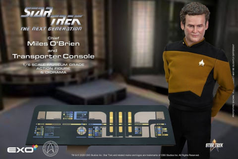 Star Trek: The Next Generation Action Figure 1/6 Chief Miles O'Brien with Transporter Console 30 cm [2]