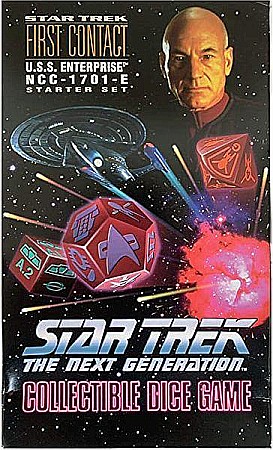 Extensii boardgames - Star Trek: The Next Generation Collectible Dice Game – USS Enterprise NCC-1701-E Starter Set