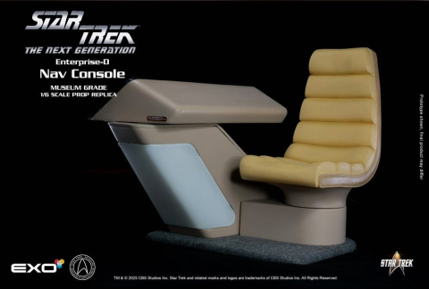 Star Trek: The Next Generation Replica 1/6 Enterprise-D Bridge CONN Console [1]