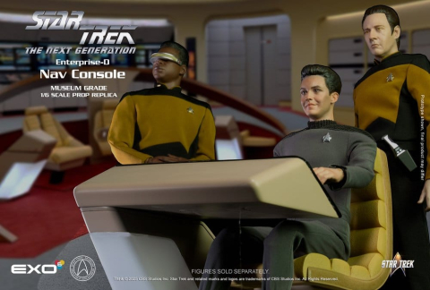 PRECOMENZI - Star Trek: The Next Generation Replica 1/6 Enterprise-D Bridge CONN Console