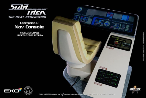 Star Trek: The Next Generation Replica 1/6 Enterprise-D Bridge CONN Console [4]