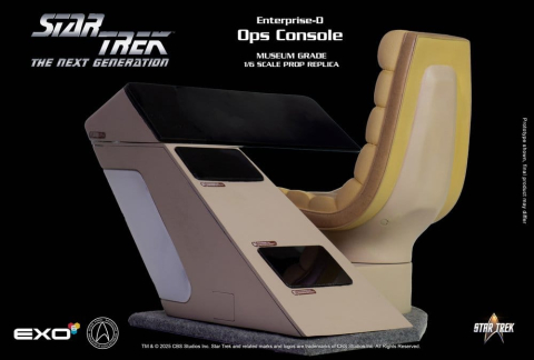 Star Trek: The Next Generation Replica 1/6 Enterprise-D Bridge Consoles Set [11]
