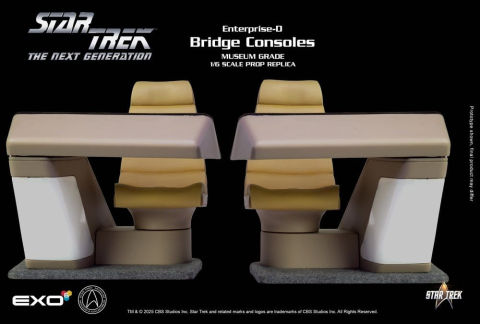 Star Trek: The Next Generation Replica 1/6 Enterprise-D Bridge Consoles Set [2]