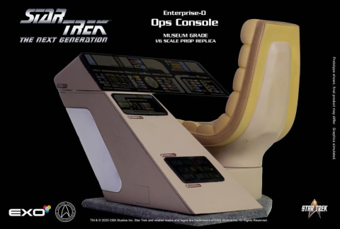Star Trek: The Next Generation Replica 1/6 Enterprise-D Bridge OPS Console [2]