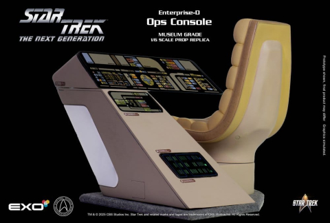 Star Trek: The Next Generation Replica 1/6 Enterprise-D Bridge OPS Console [3]