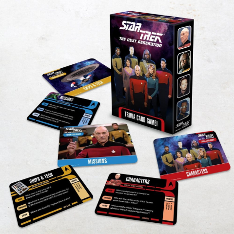 PRECOMENZI - Star Trek: The Next Generation Trivia Card Game