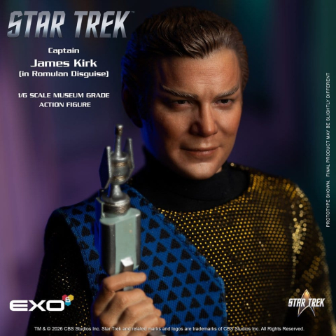 Star Trek: The Original Series Action Figure 1/6 Captain James T. Kirk (Romulan Disguise) 29 cm [7]