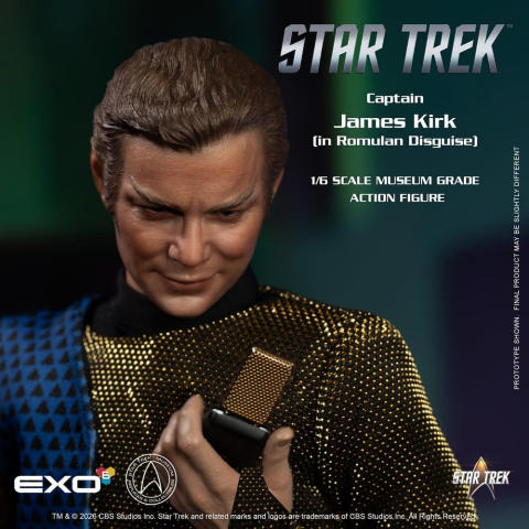 Star Trek: The Original Series Action Figure 1/6 Captain James T. Kirk (Romulan Disguise) 29 cm [1]