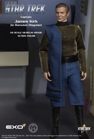 Star Trek: The Original Series Action Figure 1/6 Captain James T. Kirk (Romulan Disguise) 29 cm [4]