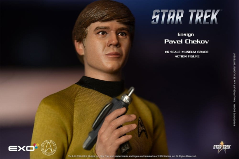 Star Trek: The Original Series Action Figure 1/6 Ensign Pavel Chekov 30 cm [6]