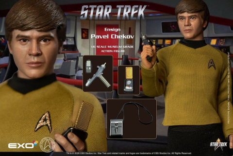 Star Trek: The Original Series Action Figure 1/6 Ensign Pavel Chekov 30 cm [23]