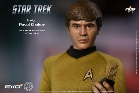 Star Trek: The Original Series Action Figure 1/6 Ensign Pavel Chekov 30 cm [12]