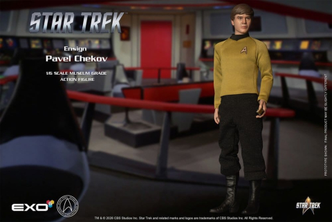 Star Trek: The Original Series Action Figure 1/6 Ensign Pavel Chekov 30 cm [4]
