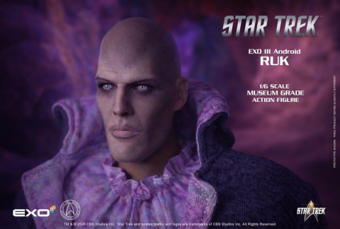 Star Trek: The Original Series Action Figure 1/6 Ruk EXO III Android 33 cm [1]