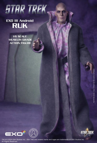 Star Trek: The Original Series Action Figure 1/6 Ruk EXO III Android 33 cm [8]