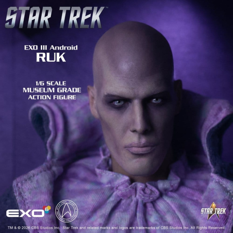 PRECOMENZI - Star Trek: The Original Series Action Figure 1/6 Ruk EXO III Android 33 cm