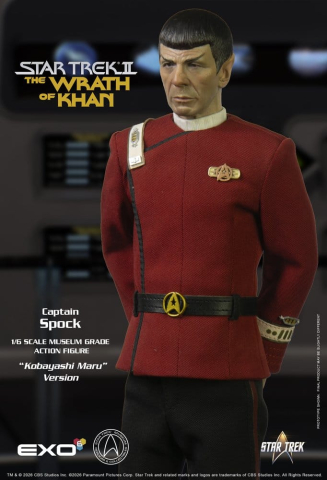 Star Trek: The Wrath of Khan Action Figure 1/6 Captain Spock Kobayashi Maru Version 30 cm [2]