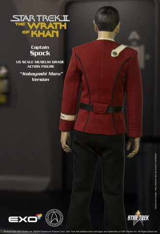 Star Trek: The Wrath of Khan Action Figure 1/6 Captain Spock Kobayashi Maru Version 30 cm [3]