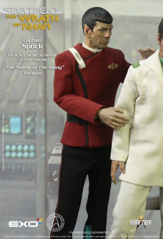 Star Trek: The Wrath of Khan Action Figure 1/6 Captain Spock Needs of the Many Version 30 cm [1]