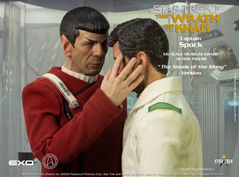 Star Trek: The Wrath of Khan Action Figure 1/6 Captain Spock Needs of the Many Version 30 cm [2]