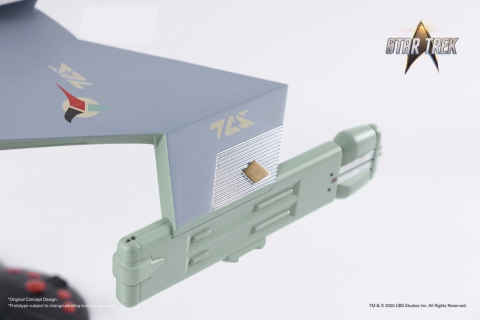 Star Trek TOS DieCast Replica 1/350 Klingon D7 Battle Cruiser Original Concept Design heo EU Exclusive 66 cm [11]