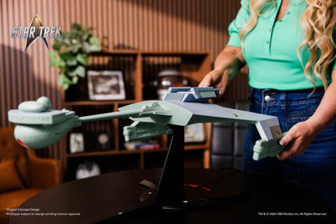 Star Trek TOS DieCast Replica 1/350 Klingon D7 Battle Cruiser Original Concept Design heo EU Exclusive 66 cm [8]