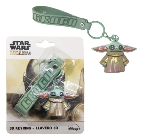 PRECOMENZI - Star Wars 3D Keychain The Mandalorian Grogu