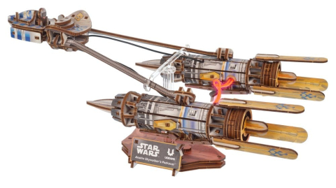 Star Wars 3D Wooden Puzzle Anakin Skywalker's Podracer [2]