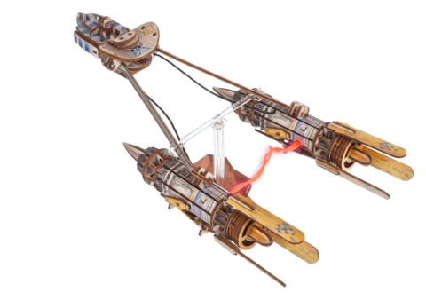 Star Wars 3D Wooden Puzzle Anakin Skywalker's Podracer [4]