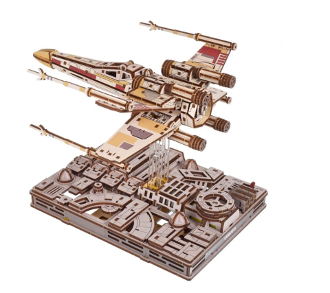 Star Wars 3D Wooden Puzzle Luke Skywalker's X-Wing Starfighter [8]