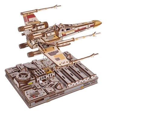 Star Wars 3D Wooden Puzzle Luke Skywalker's X-Wing Starfighter [7]