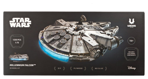 Star Wars 3D Wooden Puzzle Millennium Falcon [22]