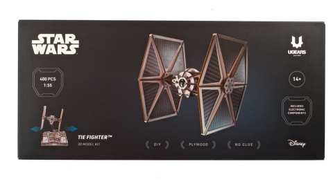 Star Wars 3D Wooden Puzzle TIE Fighter [22]
