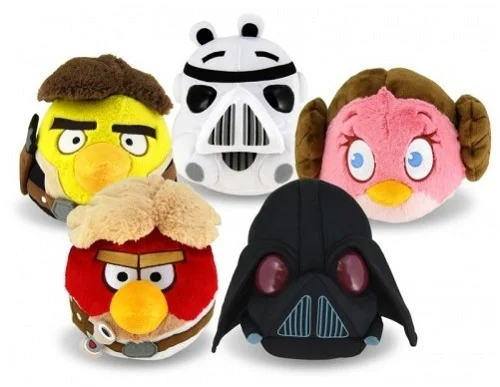 Jocuri si jucarii - Star Wars Angry Birds plus 30 cm