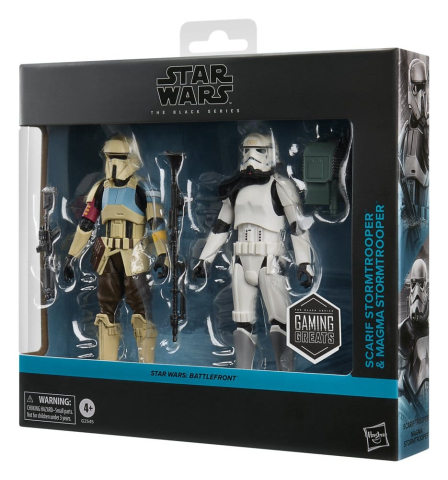 Star Wars: Battlefront Black Series Action Figure 2-Pack Scarif Stormtrooper & Magma Stormtrooper 15 cm [2]