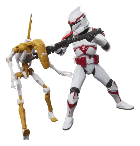 Star Wars: Battlefront II Black Series Action Figure 2-Pack Phase I Assault Trooper & Battle Droid Officer 15 cm [11]