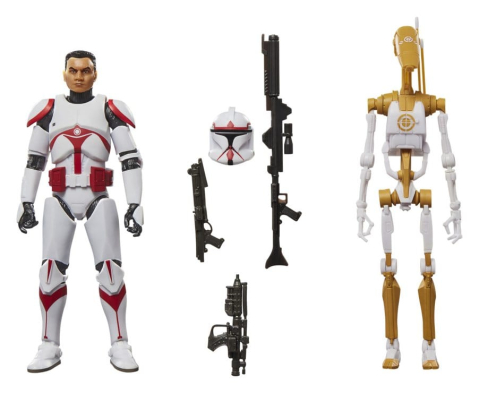 Star Wars: Battlefront II Black Series Action Figure 2-Pack Phase I Assault Trooper & Battle Droid Officer 15 cm [13]