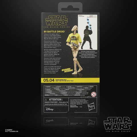 Star Wars Black Series Action Figure B1 Battle Droid May the 4th Be With You 15 cm [4]
