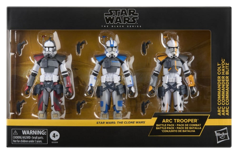 Figurine - Star Wars Black Series ARC Troopers Havoc Colt & Blitz 3-Pack 15 cm
