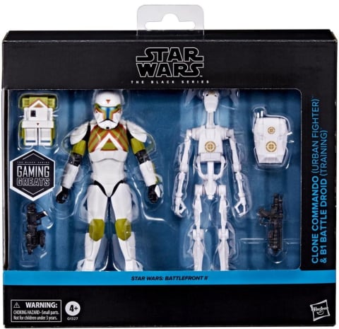 Noutati - Star Wars Black Series – Clone Commando & B1 Battle Droid Figurina 15 cm