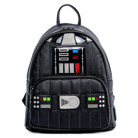 Fashion & Accessories - Star Wars by Loungefly Backpack Mini Darth Vader Light up Cosplay