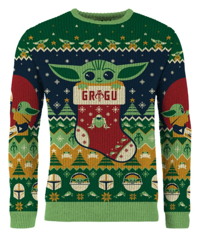 Star Wars Christmas Sweater Baby Yoda Size S [2]