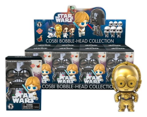 Star Wars Cosbi Mini Figures Series 2 Blind Box Display (8) [8]