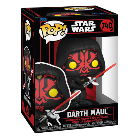 PRECOMENZI - Star Wars: Dark Side POP! Vinyl Figure Darth Maul 9 cm