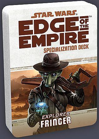RPG si altele - Star Wars Edge of The Empire: Fringer Specialization Deck