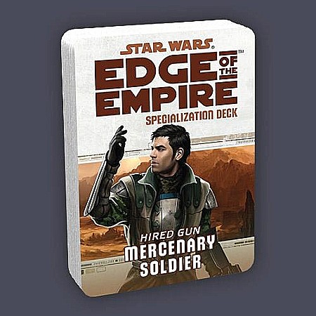 RPG si altele - Star Wars Edge of The Empire: Mercenary Soldier Specialization Deck