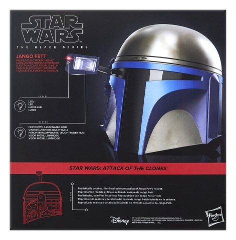 Star Wars Episode II Black Series Electronic Helmet Jango Fett [1]