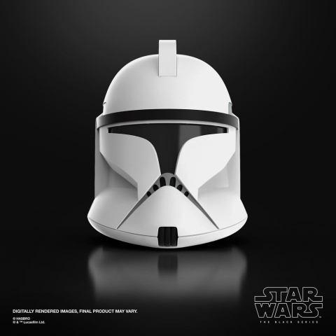 Collectibles - Star Wars Episode II Black Series Electronic Helmet Phase I Clone Trooper