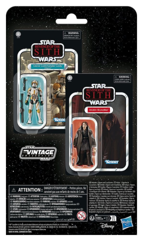 PRECOMENZI - Star Wars Episode III Vintage Collection Action Figure 2-Pack Anakin Skywalker & Clone Commander Cody (Utapau) 10 cm